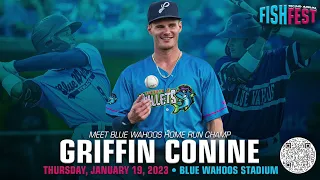 Griffin Conine 2022 Blue Wahoos highlights