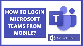 HOW TO LOGIN INTO MICROSOFT TEAMS FROM MOBILE?SWAMY VIJAY