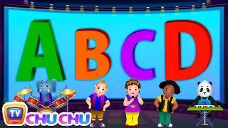 ABCD Alphabet Song - Nursery Rhymes Karaoke Songs For Children | ChuChu TV Rock 'n' Roll