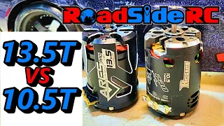 Which Drift Motor is Right For You?  10.5T vs 13.5T  | TESTED for RWD RC Drifting