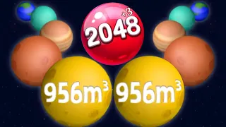 🧶 Ball run infinity vs level up ball stack Rider - 2048 Ball run Gameplay New Update All Level #15