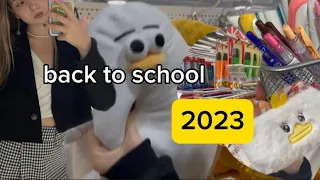 Back to school 2023😫🎀/ распаковка канцелярии и одежды🤍/ 10 класс😱