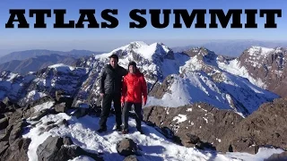 Maroc :  Ascension du sommet de l'Atlas, le Djebel Toubkal (4167m) (version courte)