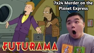 WEIRDEST Trust Exercise! Futurama Season 7 Episode 24- Murder on the Planet Express Reaction!