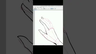 Hands Practice 6 | Manga Practice | Anime style| #manhwa #webtoon #shorts