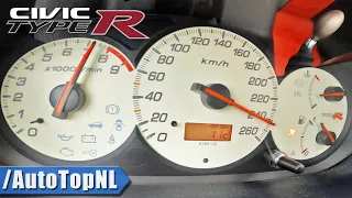 HONDA CIVIC TYPE R EP3 | 100-200km/h Dragy GPS TOP SPEED by AutoTopNL