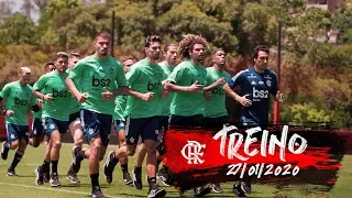 Treino do Flamengo - 27/01/2020