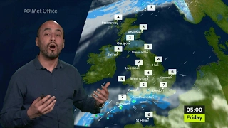 Thursday afternoon forecast 23/03/17