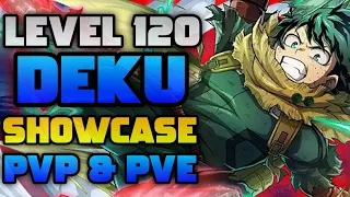 LVL 120 FAUX 100% DEKU SHOWCASE! | My Hero Ultra Impact