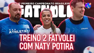 Ale Oliveira e Chef Benedetti aguentaram o treino da Naty Potira?