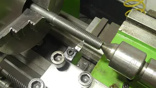 HOW TO MAKE A THREAD ON A LATHE