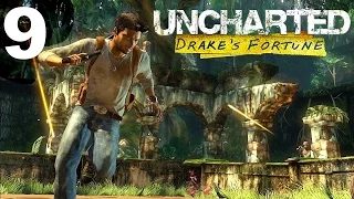 Let's Play Uncharted 1: Drake's Fortune - Part 9 - PS4 HD Gameplay
