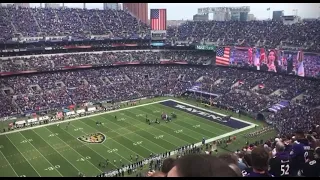 Ravens flyover