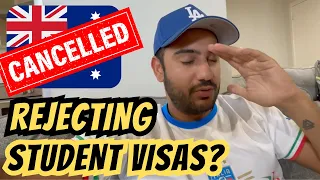 AUSTRALIA REJECTING STUDENT VISAS IN 2024