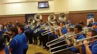 2015 University of Kentucky Wildcat Marching Band Pep Band Rupp Arena Pregame UK WMB