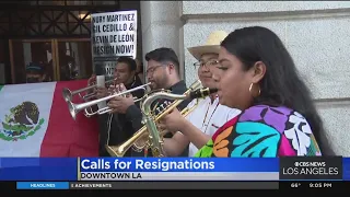 Protests continue outside of City Hall as calls for resignation increase for members involved in rac