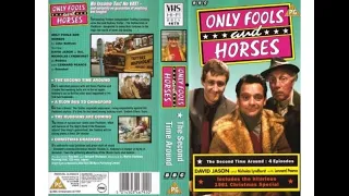 Original VHS Opening and Closing to Only Fools and Horses The Second Time Around UK VHS Tape