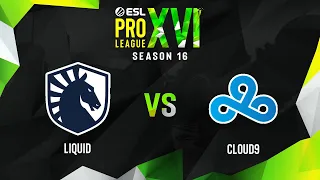 Liquid vs Cloud9 | Карта 3 Dust2 | ESL Pro League Season 16 - Semi-final