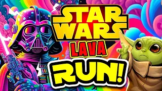 Star Wars Brain Break 🔥 The Floor is Lava Run 🔥 Just Dance 🔥 Save Baby Yoda Movement Break