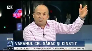 Radu Banciu: Varanul cel sarac si cinstit voia in vacanta in Grecia, ca ultimul parlit