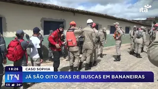 ITN 12.07.2023 - Caso Sophia - Oito dias de busca em Bananeiras