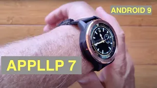 LOKMAT APPLLP 7 Android 9.1 4GB/128GB dual-mode 4G SpO2 Sleep Monitoring Smartwatch: Unbox &1st Look