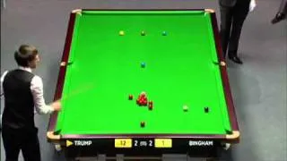 JUDD TRUMP vs STUART BINGHAM  UK MASTERS SNOOKER 2012  FRAME-5