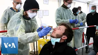 Germany Coronavirus Testing Nose Swabs