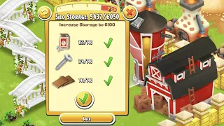 Increasing Silo Storage to 6100 | Hay Day Level 153 🤩