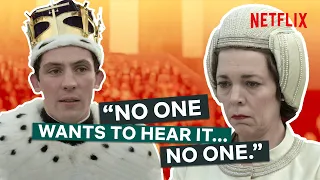 The Queen Tells Off Charles | The Crown