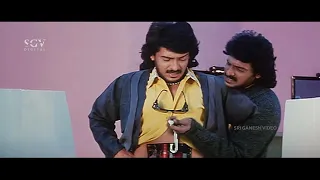 Upendra is Jealousy on Robot for Trying to Impress Lover | Hollywood Kannada Movie Part-3 |Ananthnag