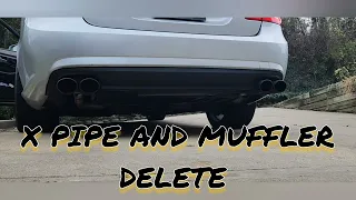 @Tru2Motors My 2013 Mercedes-Benz E350 4Matic  X Pipe and Muffler Delete