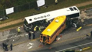 Six killed in Baltimore bus crash