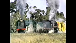 Steam Loco's 621 & R761 Nhill / Gerang Gerung VICTORIA 94