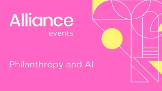 Philanthropy and AI