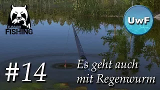 Russian Fishing 4 #14 | Auch mit Regenwurm gute Ausbeute und Chance auf Aal | German / Deutsch
