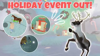 Holiday Event *OUT NOW!* Checking Out the Update! 🎄 | Wild Horse Islands