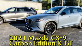 2021 Mazda CX-9 Carbon Edition & GT Compare in Enterprise, Alabama