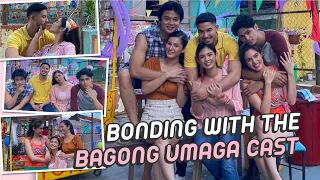BONDING WITH THE BAGONG UMAGA CAST | HEAVEN PERALEJO
