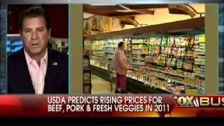 USDA Predicts Rising Prices for Meat, Veggies