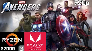 Marvel’s Avengers - Ryzen 3 3200G Vega 8 & 8GB RAM