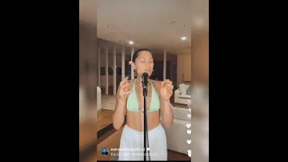 Jessie J - " I Will Always Love You" (By Whitney Houston)❤️Live Instagram 2021