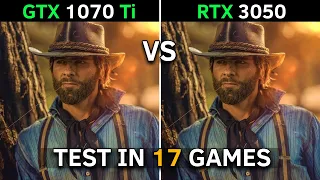 GTX 1070 Ti vs RTX 3050 | Test In 17 Games at 1080p | 2023