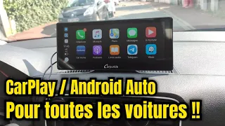 CARPLAY et ANDROID AUTO dans N'IMPORTE QUELLE VOITURE ! Présentation du Carpuride W103