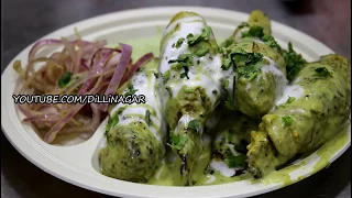 BEST AMRITSARI NUTRI KULCHA IN DELHI | MASALA CHAAP ROLL | MALAI STUFFED CHAAP @SFC SOYA CHAAP