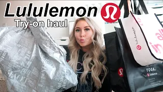 HUGE LULULEMON TRY-ON HAUL 2021! scuba full zip, aligns w pockets, groove pant, & more NEW arrivals!