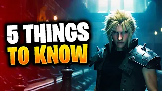 5 Dinge, die Sie über Final Fantasy 7 Rebirth wissen sollten