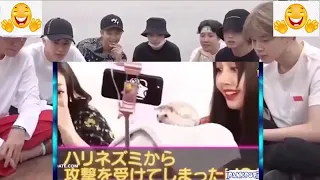 BTS reaction to BLACKPINK. ‘Try not to laugh’ Lisa cute and funny moments.