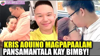 KRIS AQUINO ibinunyag ang PAG-UWI ni BIMBY Sa PINAS dahil may importanteng AAYUSIN at hindi showbiz!