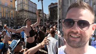 Thousands of fans celebrate being in Portugal ahead of Man City vs Chelsea Champions League final